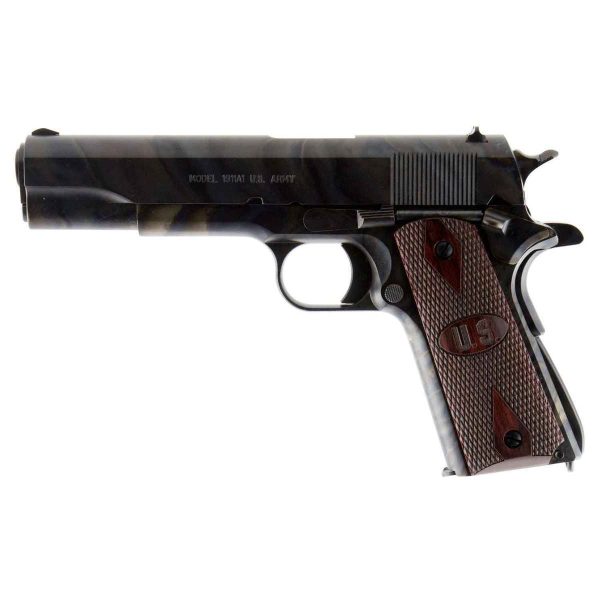 Auto Ordnance Thompson 1911A1 Case Hardened 45 Auto (ACP) 5in Color Case Hardened Pistol - 7+1 Rounds - Image 2