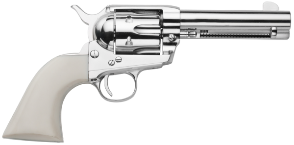 Traditions Frontier 1873 Nickel .45 LC 4.75" Barrel 6-Rounds