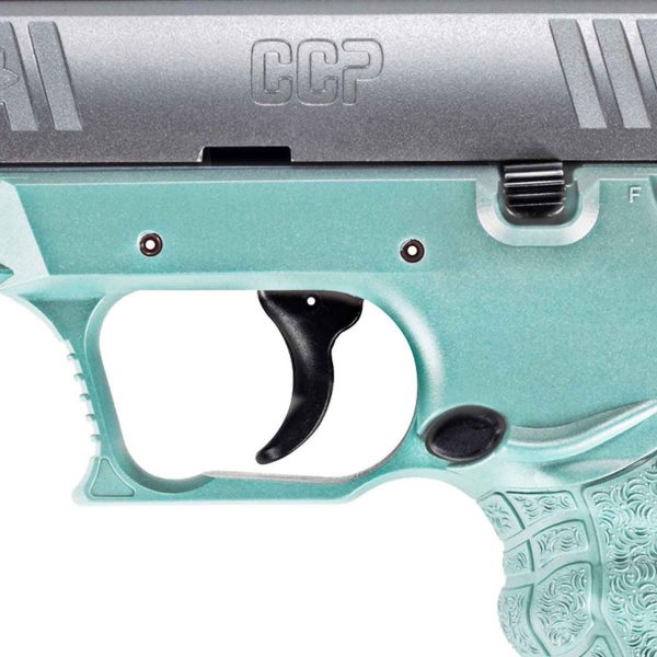 Walther CCP M2 380 Auto (ACP) 3.54in Angel Blue/Stainless Pistol - 8+1 Rounds - Image 3