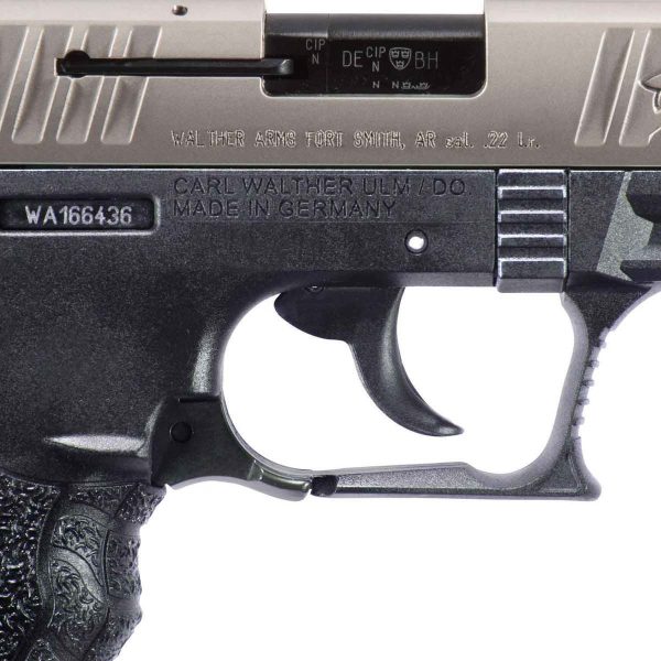 Walther P22 Q 22 Long Rifle 3.42in Nickel/Black Pistol - 10+1 Rounds - Image 3