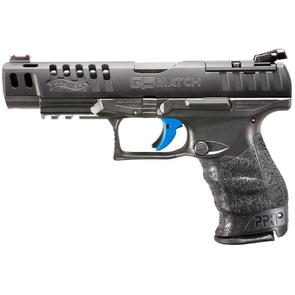Walther Q5 Match M2 9mm Luger 5in Black Pistol - 15+1 Rounds - Image 2