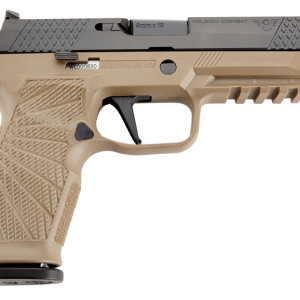 Wilson Combat P320 Tan 9mm 4.7" Barrel 17-Rounds Fiber Optic Front Sight