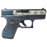 Glock 42 “Glock & Roses Mongoose Purple” 380 ACP, 3.2″ Barrel, 6rd