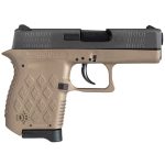 Diamondback DB9 9mm Luger 3in Black/FDE Cerakote Pistol - 6+1 Rounds