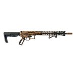 F1 Firearms BDRx-15 5.56mm NATO 16in Titanium Shadow Anodized Semi Automatic Modern Sporting Rifle - 30+1 Rounds
