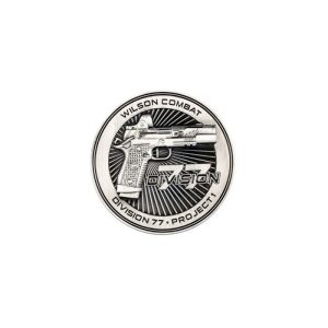 Division 77 Project 1 Challenge Coin - Military Style Collectible Commemorative Token - Firearms - Miami Shooters Supply
