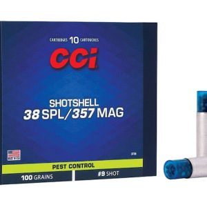 CCI Shotshell 38 Special Ammo - 100 Grain Lead Shot - 200 Rounds for Glock Switch - Firearms - Miami Shooters Supply