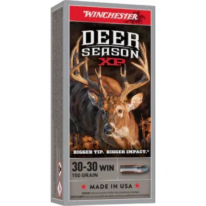 Shop Winchester Deer Season XP 30-30 Winchester Ammo 150 Grain Winchester Extreme Point Polymer Tip 200rounds15 - Ammunition - Miami Shooters Supply