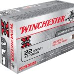 Winchester Super X 22 Hornet Ammo 46 Grain Jacketed Hollow Point  200 rounds - Fast Ship