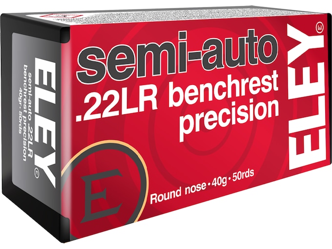 Eley Semi-Auto Benchrest Precision 22LR Ammo 40 Grain Round Nose Direct Eley Semi-Auto Benchrest Precision 22LR Ammo 40 Grain Round Nose Direct - Ammunition - Miami Shooters Supply