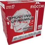 In Stock: Fiocchi Shooting Dynamics 20 Gauge Ammo 250rounds