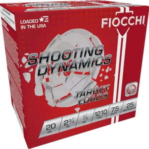 New Fiocchi Shooting Dynamics 20 Gauge Ammo 250rounds - Air Gun Ammo - Miami Shooters Supply