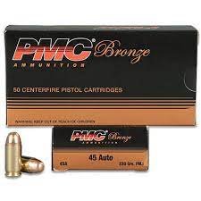 1000 Rounds of 45 ACP Ammo by PMC – 230gr FMJ - Ammo - Miami Shooters Supply