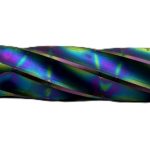 Fits Glock 17 9mm Match Chunky Spiral Fluted Threaded Barrel in Python