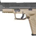 Springfield XDM .45ACP 4.5 Flat Dark Earth (FDE) Essentials Package with Threaded Barrel
