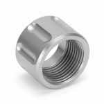 Thread Protector 1/2 x 28 (9mm & .357SIG Barrel) Straight Fluted in Naked