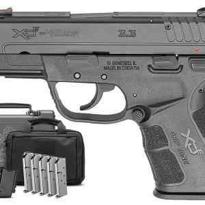 Springfield XD-E 45 ACP DA/SA Instant Gear Up Package with 5 Mags and Range Bag - Firearms - Miami Shooters Supply