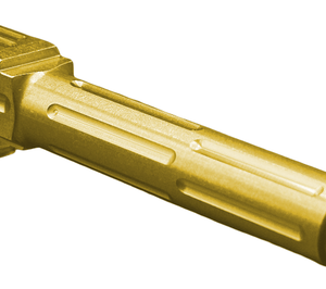 Fits Glock 19 9mm Match Titan 4 Series Threaded Barrel in Gold - Glock Barrels - Miami Shooters Supply