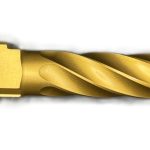 Fits Glock 19 9mm Match Chunky Spiral Fluted Barrel in Gold