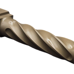 Fits Glock 19 9mm Match Chunky Spiral Fluted Barrel in Dark Earth