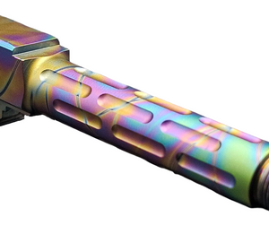 Fits Glock 19 9mm Morse Code Threaded Barrel in Naked Stainless - Glock Barrels - Miami Shooters Supply