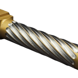 Fits Glock 19 9mm Match Thin Spiral Barrel Threaded 2 Tone in Gold - Glock Barrels - Miami Shooters Supply