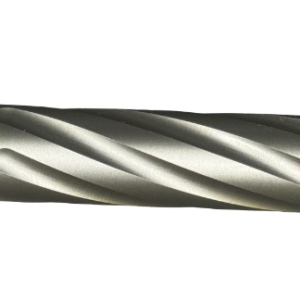 Fits Glock 17 9mm Match Chunky Spiral Fluted Barrel Threaded in Flat Gray - Glock Barrels - Miami Shooters Supply