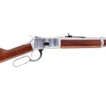 Rossi R92 .45 Colt Lever-Action Rifle with Polish Stainless Steel Finish and Hardwood