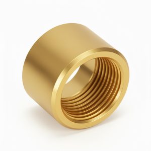 Thread Protector 1/2 x 28 (9mm & .357SIG Barrel) Smooth in Gold - Glock Parts - Miami Shooters Supply