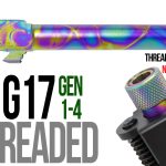 Fits Glock 17 9mm Match Straight Fluted Barrel Threaded in Python