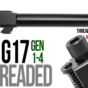 Fits Glock 17 New  9mm Match Grade Barrel threaded - Glock Barrels - Miami Shooters Supply