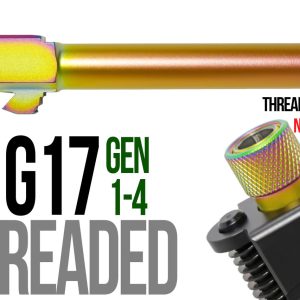 Fits Glock 17 9mm Match Straight Fluted Barrel Threaded in Chameleon - Glock Barrels - Miami Shooters Supply