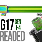 Fits Glock 17 New  9mm Match Grade Barrel  in Radio Active