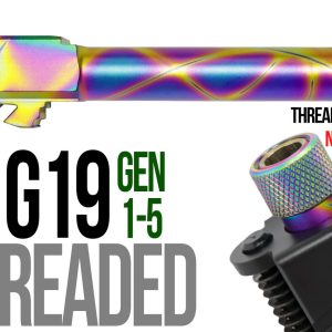 Fits Glock 19 9mm Match Barrel Threaded in Python - Glock Barrels - Miami Shooters Supply