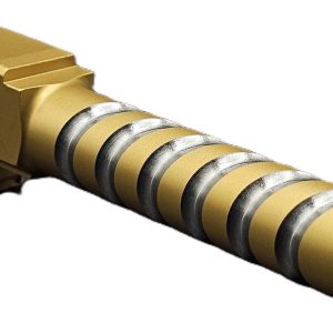 Fits Glock 19 9mm Match Coil Barrel Threaded in Gold - Glock Barrels - Miami Shooters Supply