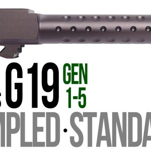 Fits Glock 19 9mm Match Grade Barrel Golf Ball Dimpled in Python - Glock Barrels - Miami Shooters Supply