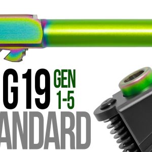 Fits Glock 19 9mm Flush Fit Barrel in Radio Active - Glock Barrels - Miami Shooters Supply