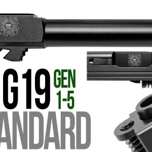 Coast Guard Logo Combat Armory barrel Fits Glock 19 9mm Match Grade Barrel - Glock Barrels - Miami Shooters Supply