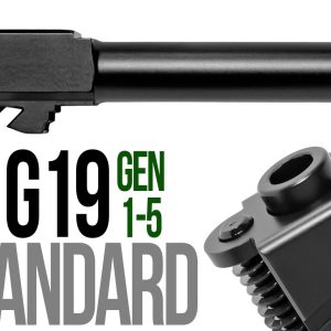 Made in U.S.A. Logo Combat Armory barrel Fits Glock 19 New 9mm Match Grade Barrel Threaded - Glock Barrels - Miami Shooters Supply