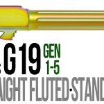 Fits Glock 19 9mm Match Straight Fluted Barrel in Chameleon