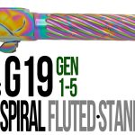 Fits Glock 19 9mm Match Thin Spiral Fluted Barrel in Python