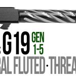 Fits Glock 19 9mm Match Coil Barrel Threaded in Black