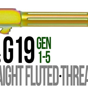 Fits Glock 19 9mm Match Straight Fluted Barrel Threaded in Chameleon - Glock Barrels - Miami Shooters Supply