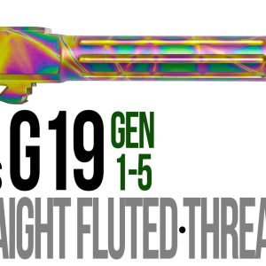 Fits Glock 19 9mm Match Straight Fluted Barrel Threaded in Python - Glock Barrels - Miami Shooters Supply
