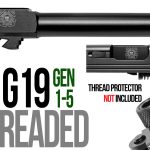 Coast Guard Logo Combat Armory barrel Fits Glock 19 New 9mm Match Grade Barrel threaded