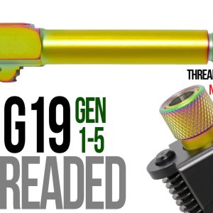 Fits Glock 19 9mm Match Grade Barrel Threaded in Chameleon - Glock Barrels - Miami Shooters Supply