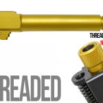 Fits Ruger RXM 9mm Match Grade Barrel Threaded in Gold