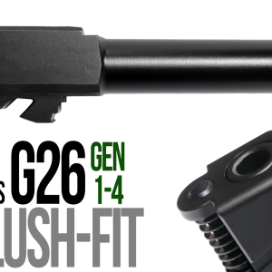 Fits Glock 26 9mm Flush Fit Barrel - Glock Barrels - Miami Shooters Supply