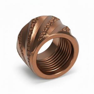 Thread Protector 1/2 x 28 (9mm & .357SIG Barrel)Knurled in Copper - Glock Parts - Miami Shooters Supply