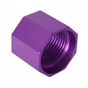 Thread Protector 1/2 x 28 (9mm & .357SIG Barrel) Hex in Violet - Glock Parts - Miami Shooters Supply